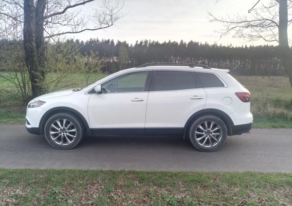 Mazda CX-9 cena 61900 przebieg: 106700, rok produkcji 2014 z Ostrzeszów małe 211